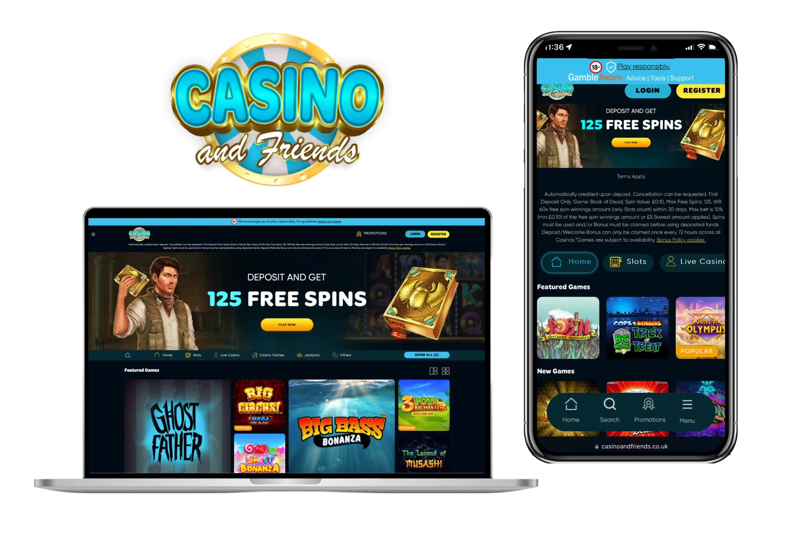 Casino&Friends App Screenshot